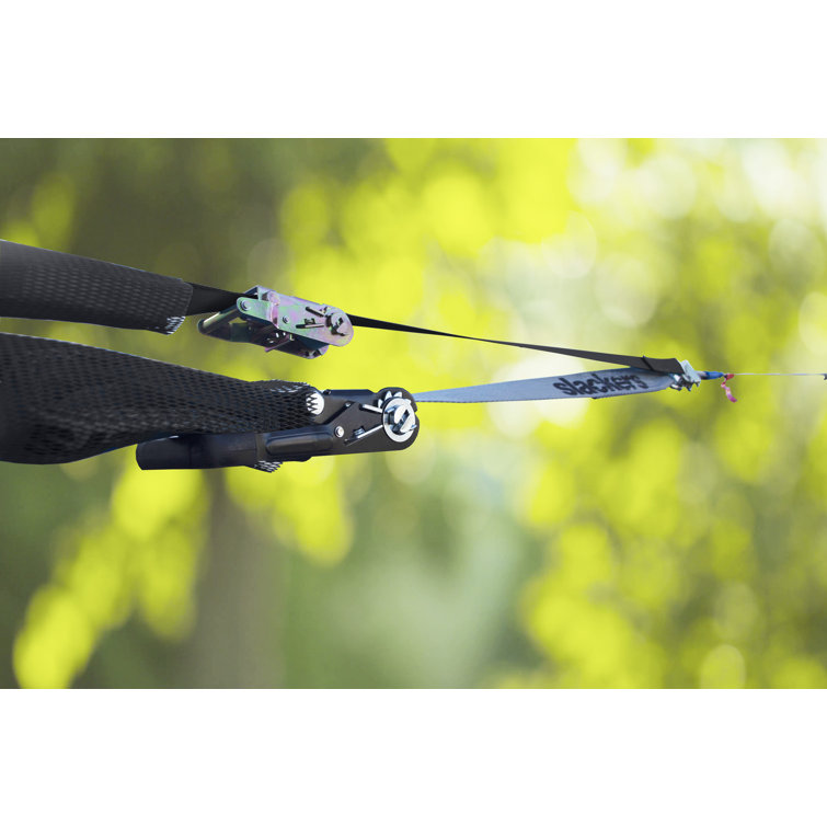 Slackers Zipline Quick Install Kit Slackers Steel Black/Grey Swing Set